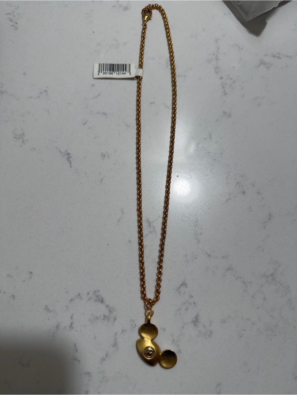 Vintage Mickey Mouse ears necklace